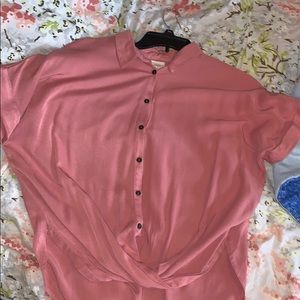 Pink blouse